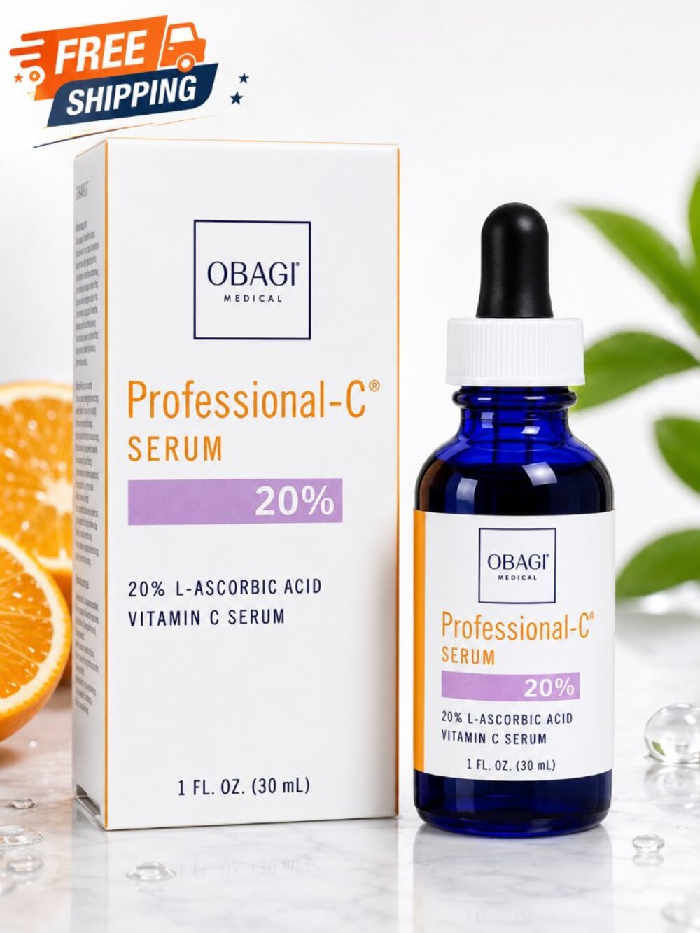 Obagi Professional-C Facial Serum 20% Total 30 ml Full Size USA Stock |Authentic